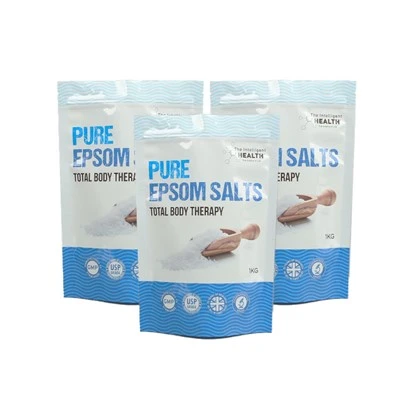1kg deniz tuzu stant - yukarı fermuarlı kese